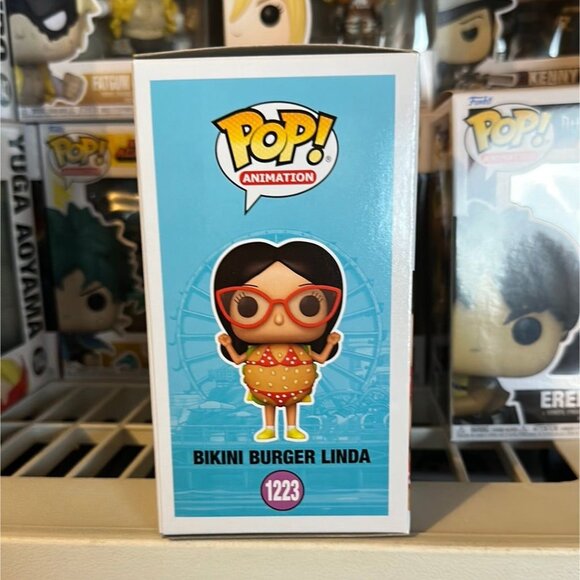 Funko POP! The Bob’s Burger Movie Bikini Burger Linda Figure #1223! - Picture 5 of 7